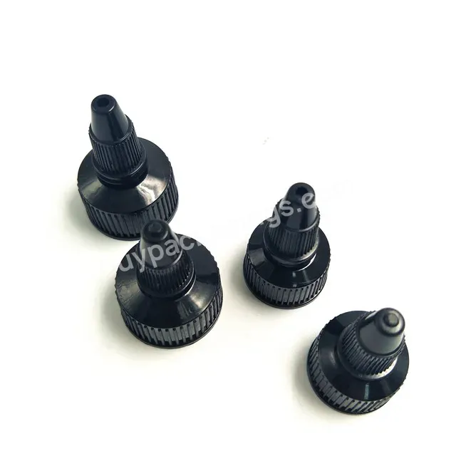 Oem Black Plastic Twist Off Cap,20/410 24/410 Twist Off Cap