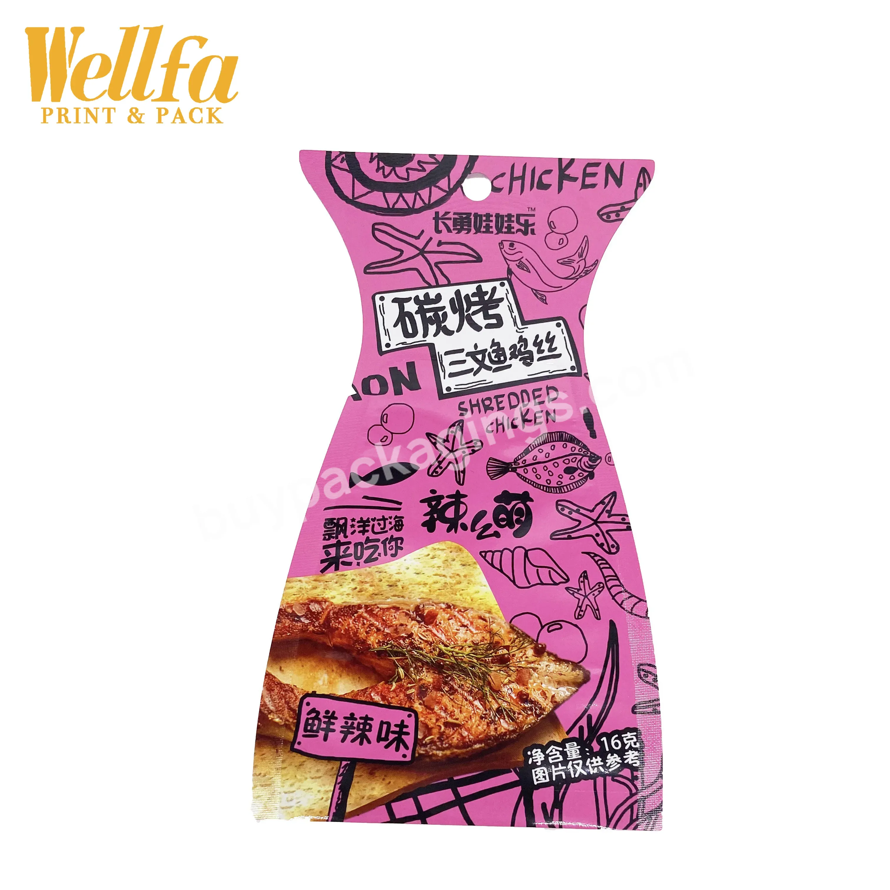 Oem Bolsas De Plastico Edible Packaging Aluminum Foil Bag Sealing Smell Proof Die Cut Food Custom Shaped Mylar Bags