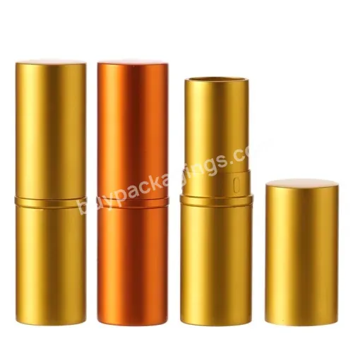 Oem Cardboard With Aluminum Empty Cosmetic Lip Balm Container 3.5g Make Up Lipstick Bottle