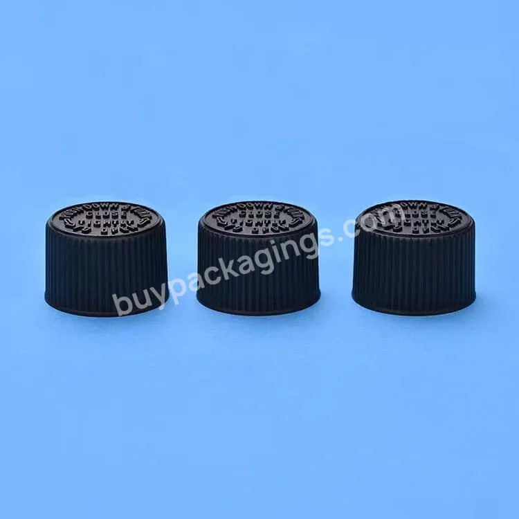 Oem Childproof Resistant Screw Cap 20mm 24mm 28mm 32mm Push Down And Turn Cap For Pill Bottles