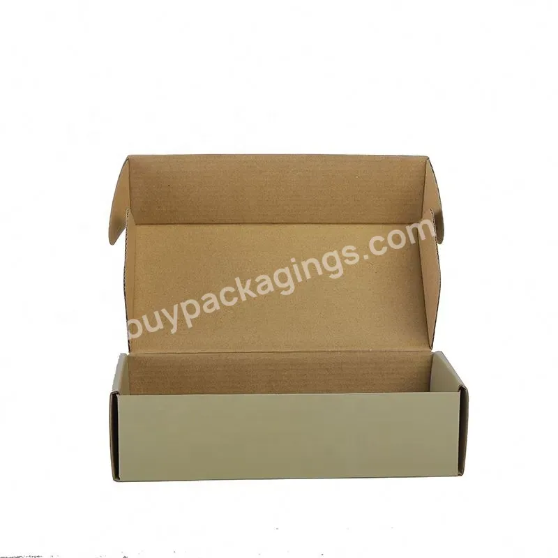 Oem China Factory High-quality Rigid Cardboard Luxury Lamination Corrugated Paper Box Plants Nail Cosmetics Packaging Carton Box