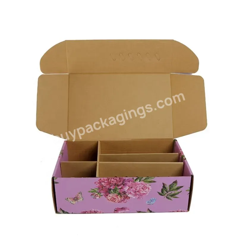 Oem China Factory Luxury Eco-friendly Printing Corrugated Packaging Clothing Cosmetics Wine Paper Box