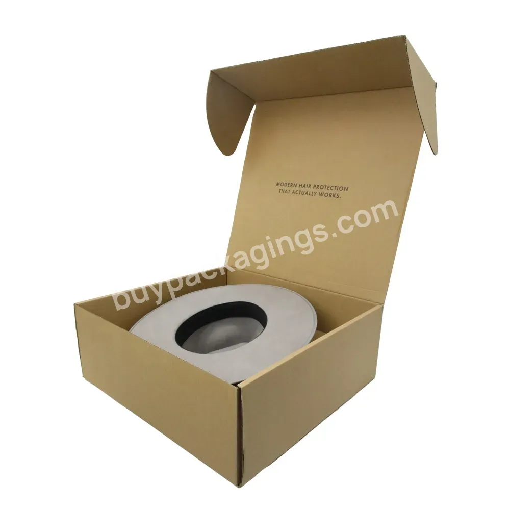 Oem China Factory Rigid Cardboard Luxury Custom Style Corrugated Paper Hat Box Nail Lipstick Cosmetics Packaging Box