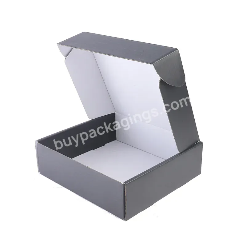 Oem China High-quality Rigid Cardboard Luxury Chic Cute Corrugated Paper Box Plants Nail Cosmetics Packaging Carton Box