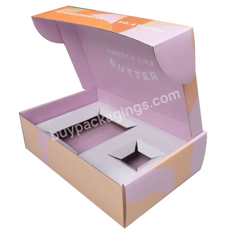 Oem China Manufacturer Cardboard Luxury Chic Cute Custom Style Corrugated Plants Nail Cosmetics Packaging Carton Box