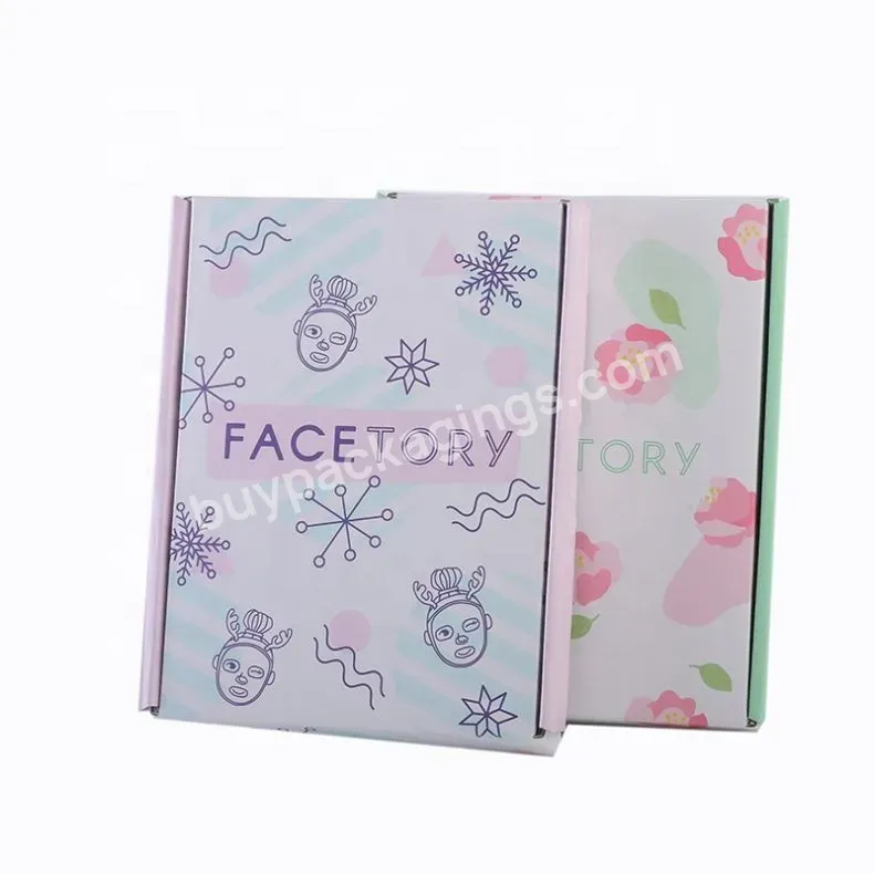 Oem China Manufacturer Factory High Quality Corrugated Makeup Cosmetic Paper Box Packaging