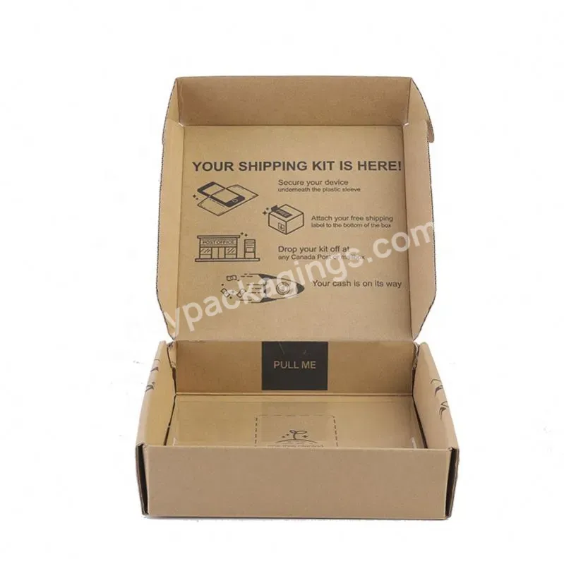 Oem Chinese Rigid Cardboard Luxury Chic Cute Custom Style Corrugated Paper Box Plants Nail Cosmetics Packaging Carton Box