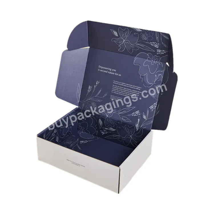 Oem Color Box Printing Cosmetic Paper Box Electronic Product Cardboard Packaging Boxes With Hanging Holes Display Window