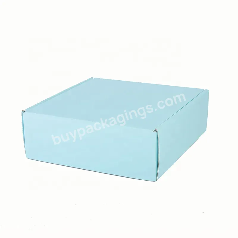 Oem Corrugated Factory High Quality Clothing Gift Cardboard Wholesale Cosmetic Paper Box Packaging
