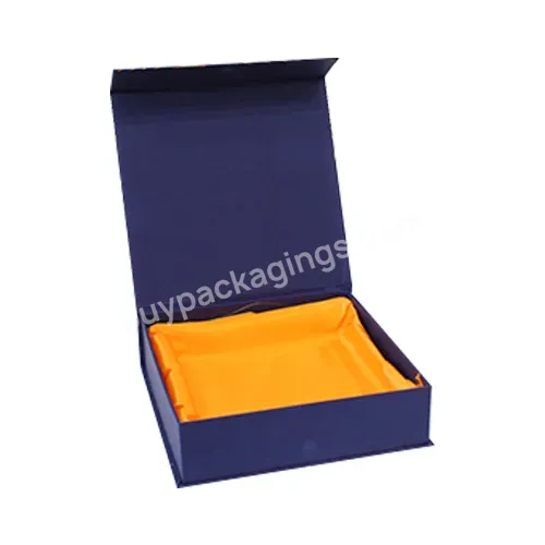 Oem-custmized Logo Card Paper Packaging Boxes Recycled Material Square Foldable Gift Box