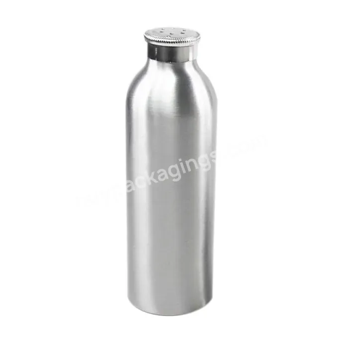 Oem Custom 150ml Salt Storage Aluminum Bottle With Pepper Pour Cap Manufacturer/wholesale Manufacturer/wholesale