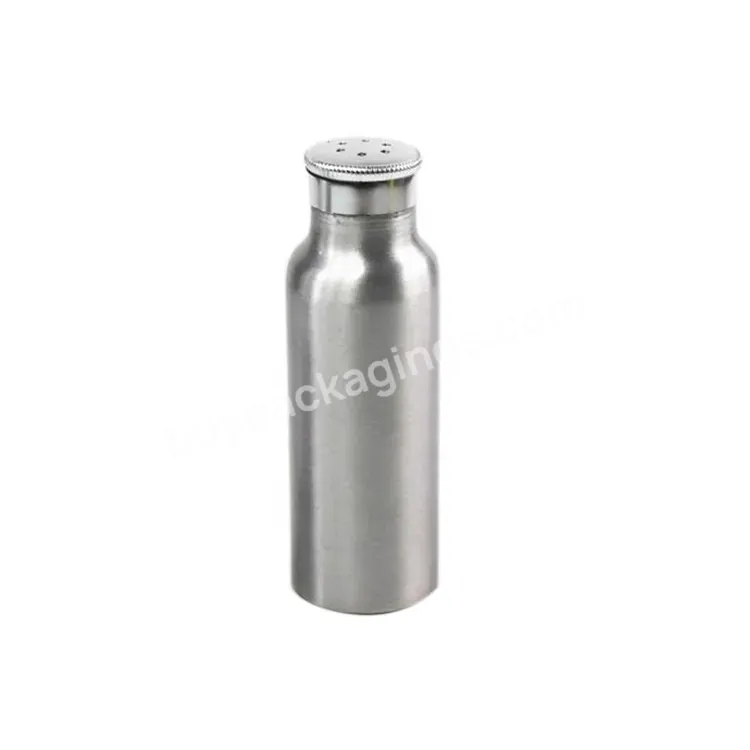 Oem Custom 150ml Salt Storage Aluminum Bottle With Pepper Pour Cap Manufacturer/wholesale Manufacturer/wholesale