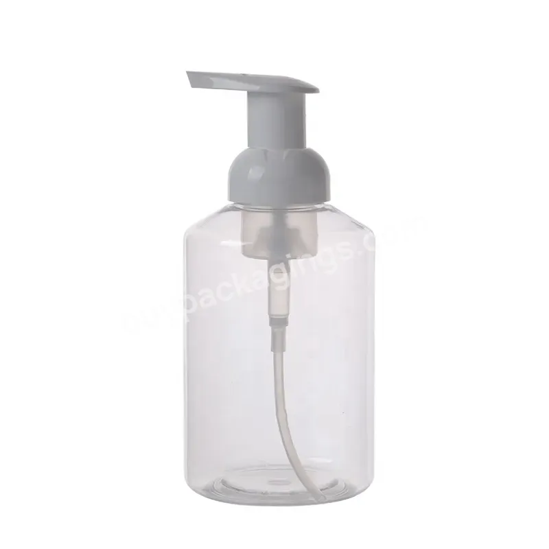 Oem Custom 16oz 500ml Large Size Plastic Pet Soap Foam Dispenser Pump Bottle