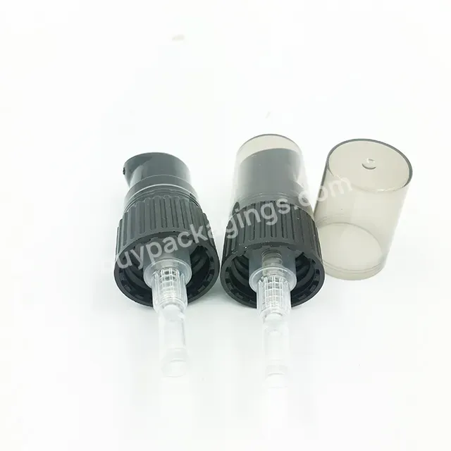 Oem Custom 18/410 Black Color Serum Pump Sprayer Manufacturer/wholesale