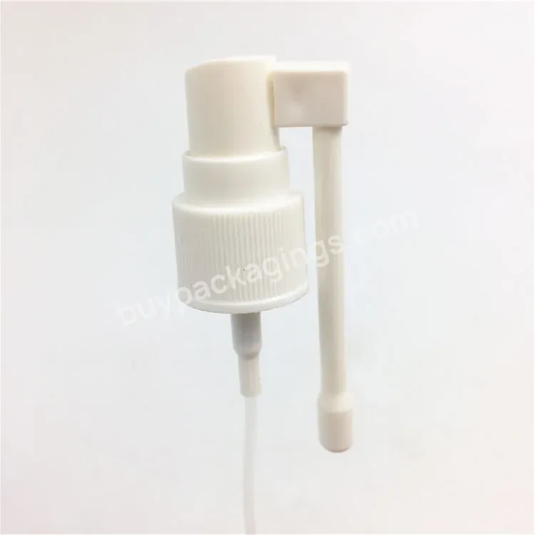 Oem Custom 18/415 Pharmaceutical Long Nozzle Pp Throat Sprayer For Medical Manufacturer/wholesale