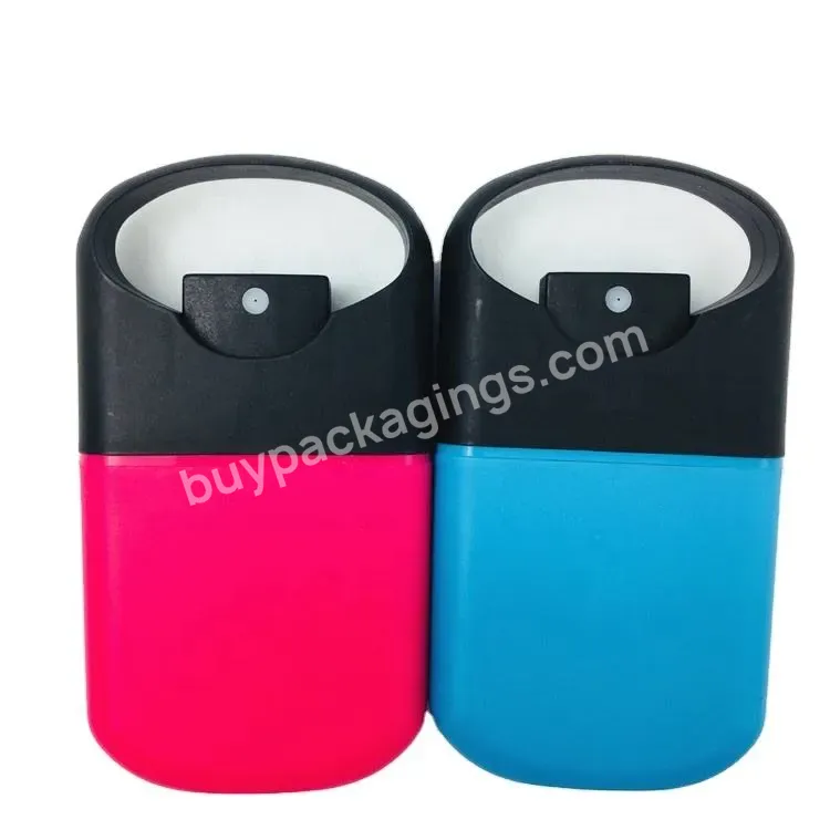 Oem Custom 20ml Red Black Blue Plastic Pp Pocket Name Credit Card Perfume Sprayer Atomizer Bottle