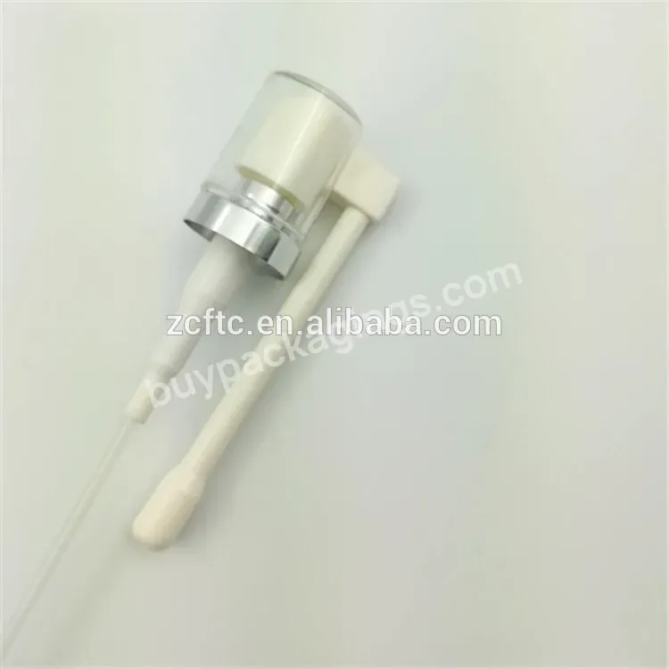 Oem Custom 20mm Snap On Throat Sprayer,Pp Long Nozzle Pump Dispenser