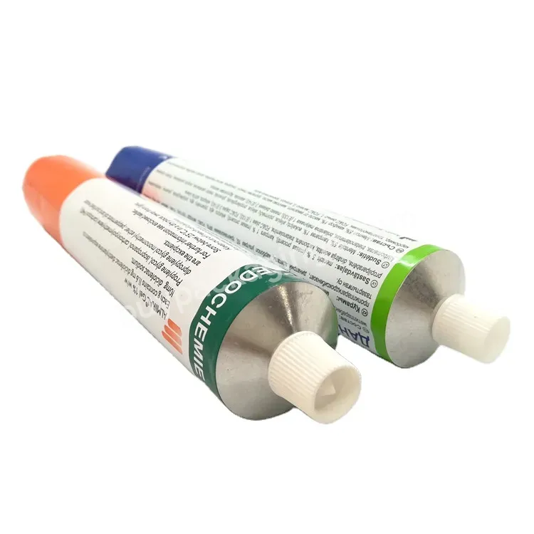 Oem Custom 22mm 25mm 30mm Customized Aluminum Collapsible Cosmetic Tubes Hand Cream Aluminum Tube