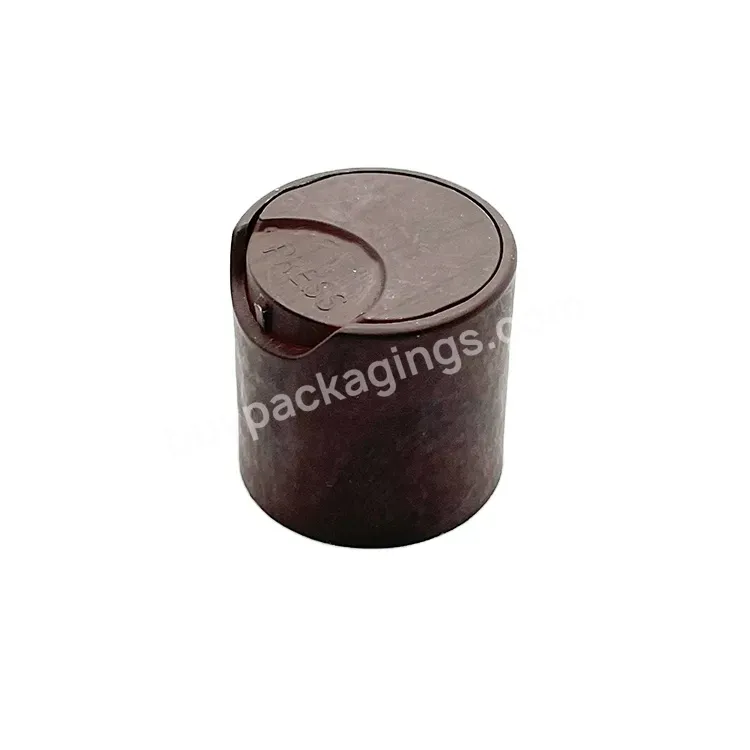 Oem Custom 24/410 28/410 Frost Surface Plastic Press Top Lid Red Color Lid For Cosmetic Bottles Manufacturer/wholesale Manufacturer/wholesale - Buy Small Plastic Lids,Plastic Cosmetic Lid,Round Plastic Food Container With Red Lid.