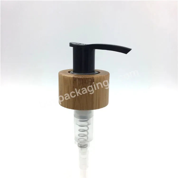 Oem Custom 24/410 28/410 Recycle Bamboo Lotion Dispenser Pump