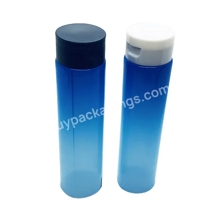 Oem Custom 250ml Blue Coated Pe Cosmetic Tube For Hair Dye Products Manufacturer/wholesale