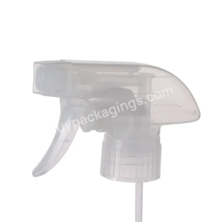 Oem Custom 28/410 Transparent Plastic Trigger Sprayer For Water Bottle