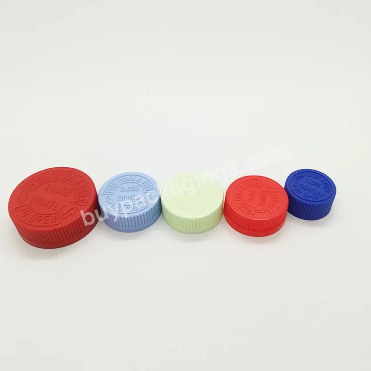 Oem Custom 28mm 38mm 53mm Plastic Medical Bottle Capsules Container With Crc Screw Lids / Plastic Vitamin Bottles Child Proof Screw Lids