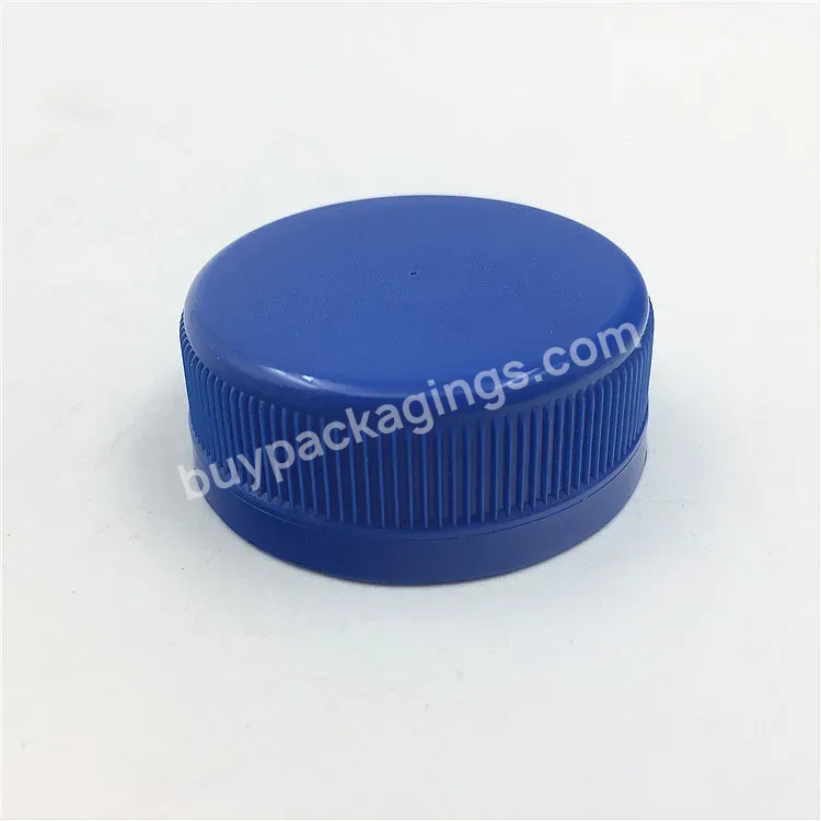 Oem Custom 32mm Big Blue Tamper Evident Plastic Pp Beverage Bottle Cap Manufacturer/wholesale