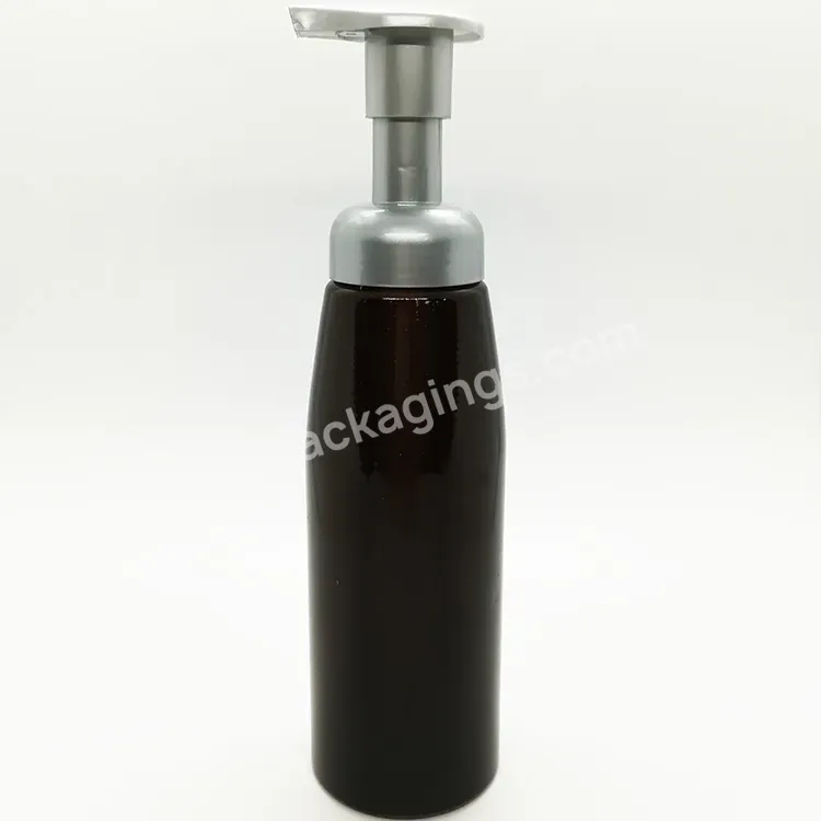 Oem Custom 350ml Refillable Foaming Pump Metal Bottle Soap Aluminum Bottle With Foam Dispenser For Face Hand Cleanser Liquid Manufacturer/wholesale