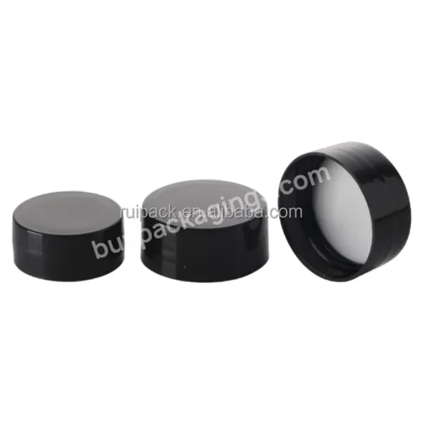 Oem Custom 38/400 Plastic Screw Cap Ribbed With Liner For Bottle Manufacturer/wholesale