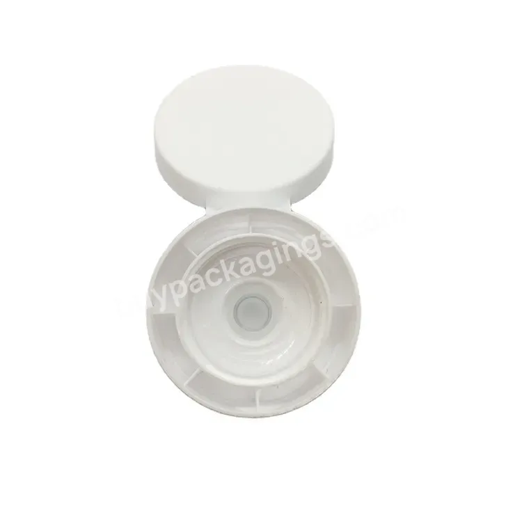 Oem Custom 38/400 White Honey Squeeze Bottle Lid Flip Top Lid With Silicone Valve Manufacturer/wholesale