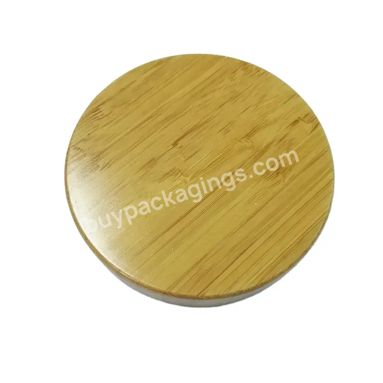 Oem Custom 89mm Plastic Bottle Screw Cap With Bamboo Plastic Jar Cap Manufacturer/wholesale Manufacturer