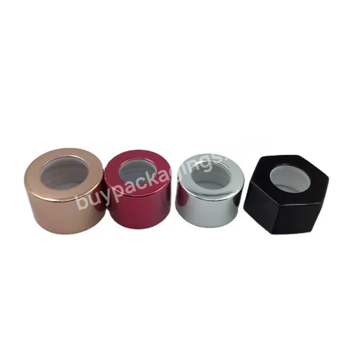 Oem Custom Aluminum Essence Cap Aromatherapy Cover Fragrance Cap 28/410 24/410 20/410 18/410