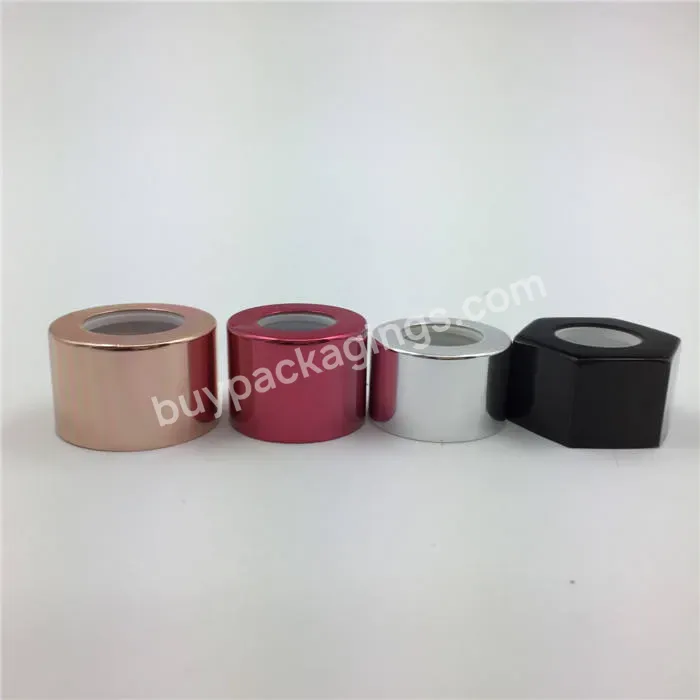 Oem Custom Aluminum Essence Cap Aromatherapy Cover Fragrance Cap 28/410 24/410 20/410 18/410