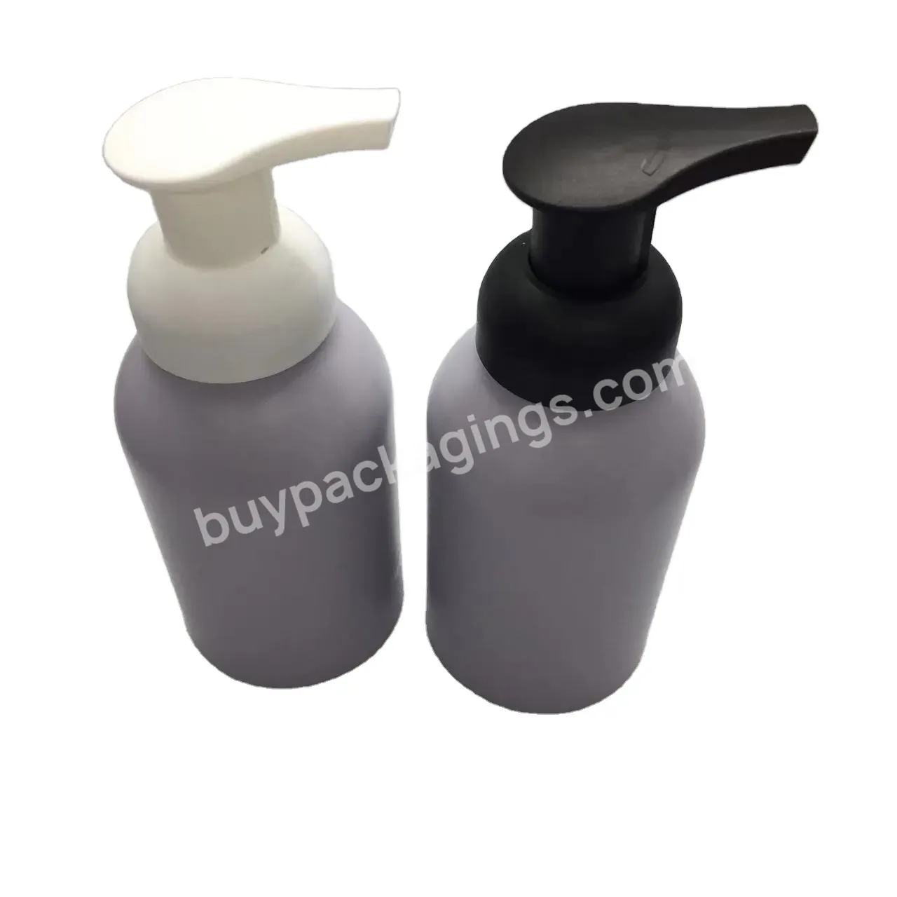 Oem Custom Aluminum Foaming Dispenser Bottle 300ml 350ml 400ml 500ml Manufacturer Wholesale Wholesale