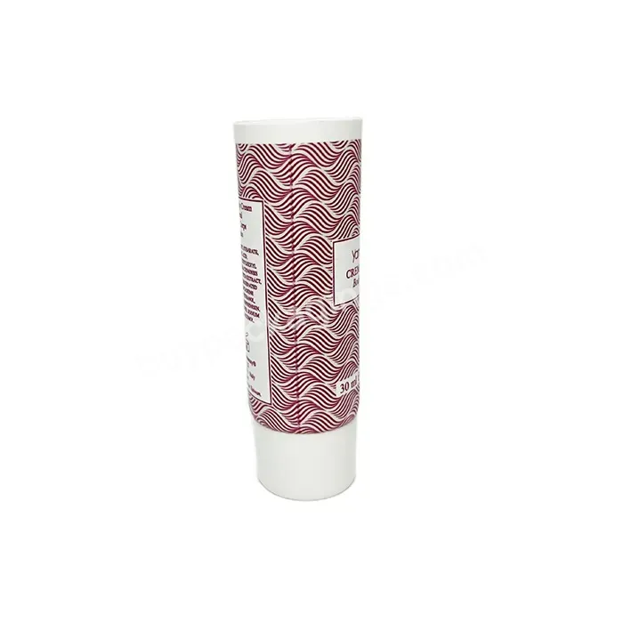 Oem Custom Biodegradable Plastic Pe Hand Cream Cosmetic Soft Cream Tube With Screw Cover