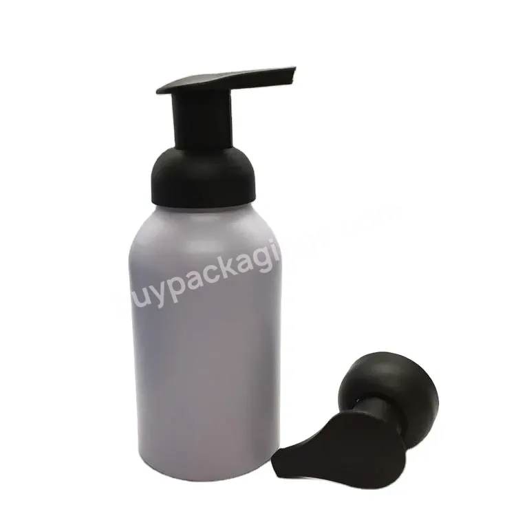 Oem Custom Boston Round 8oz 240ml Metal Bottle Hand Soap Aluminum Bottle With Customized Color