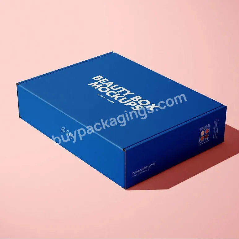 Oem Custom China High Quality Corrugated Clothing Cardboard Printing Paper Box Packaging