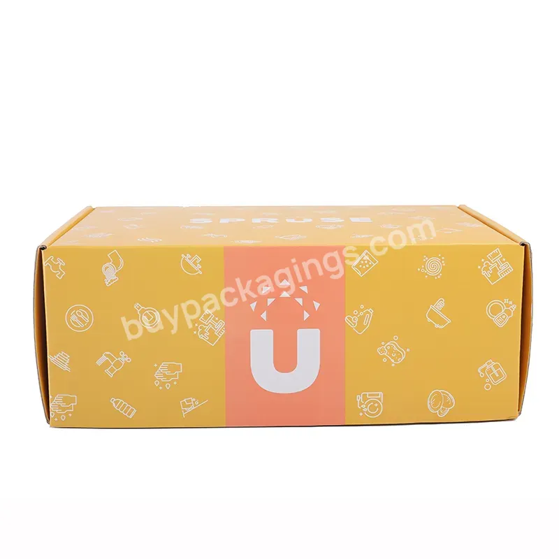 Oem Custom China Manufacturer Factory Eco-friendly Printing Corrugated Packaging Clothes Paper Box