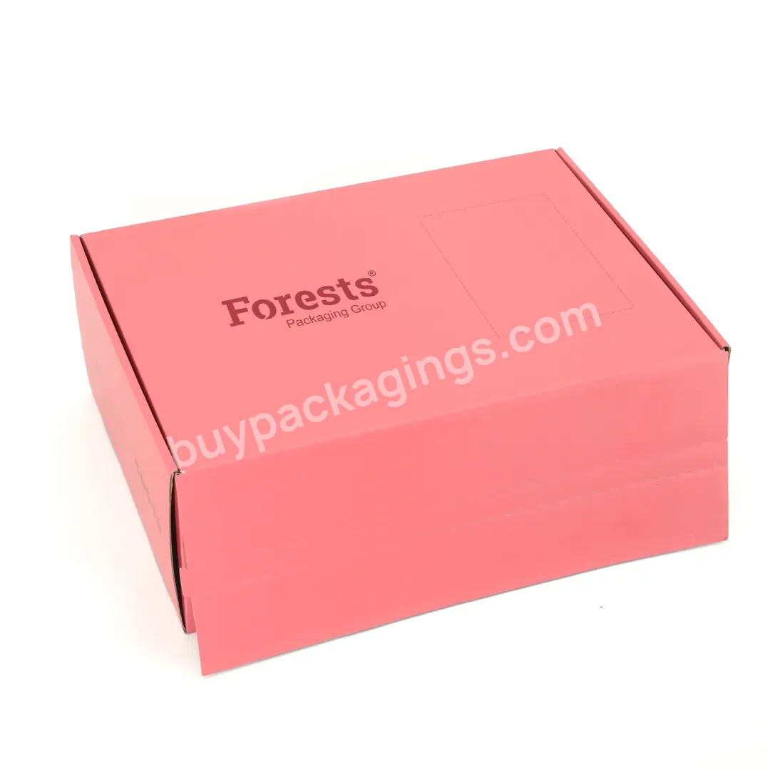 Oem Custom China Manufacturer Factory High Quality Corrugated Clothing Cosmetic Paper Box Packaging