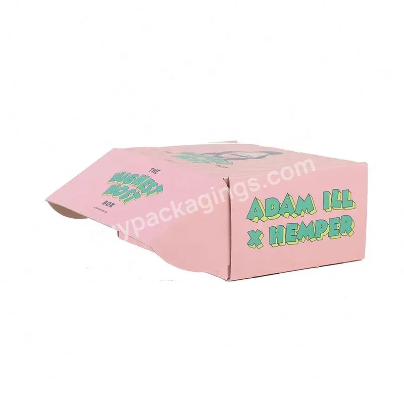 Oem Custom China Manufacturer Factory Luxury Eco-friendly Printing Corrugated Packaging Clothing Cosmetics Wine Paper Box