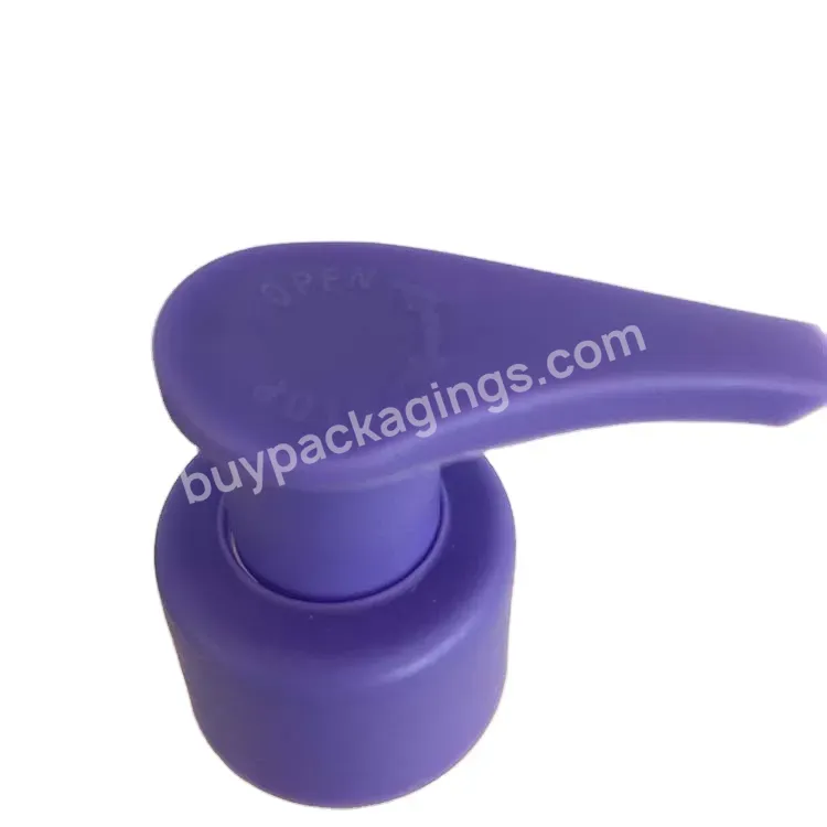 Oem Custom Customized Color Plastic Body Lotion Pump 1.2cc 24-410 Pp Pump For Shampoo Manufacturer/wholesale