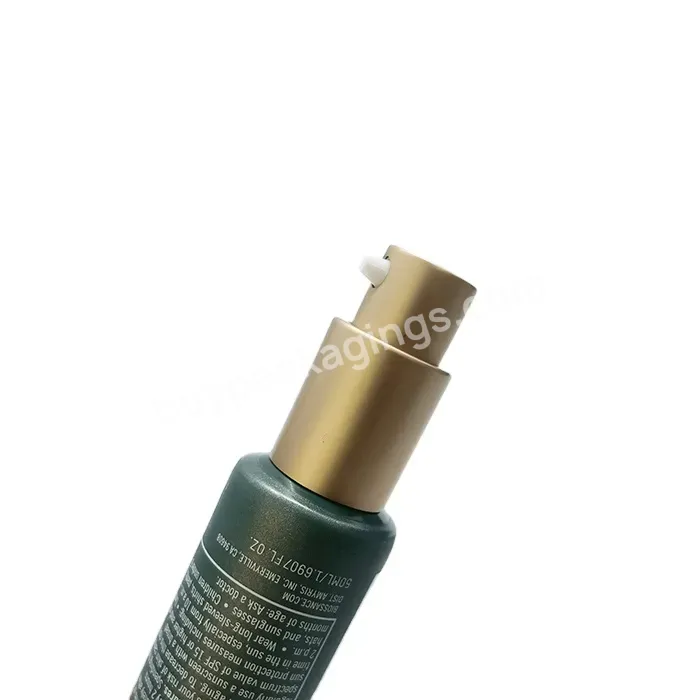 Oem Custom Customized Plastic Serum Cream Tubes Cosmetic Foundation Bb Hand Cream Airless Pump Tube