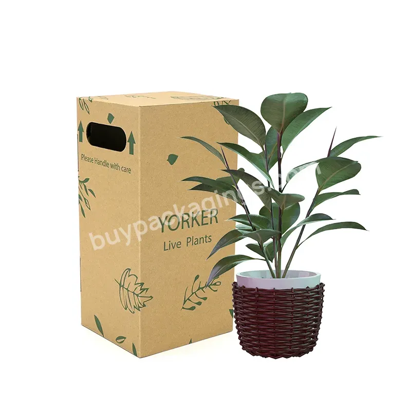 Oem Custom Eco-friendly Color Printing Corrugated Packaging Flower Cosmetics Paper Box