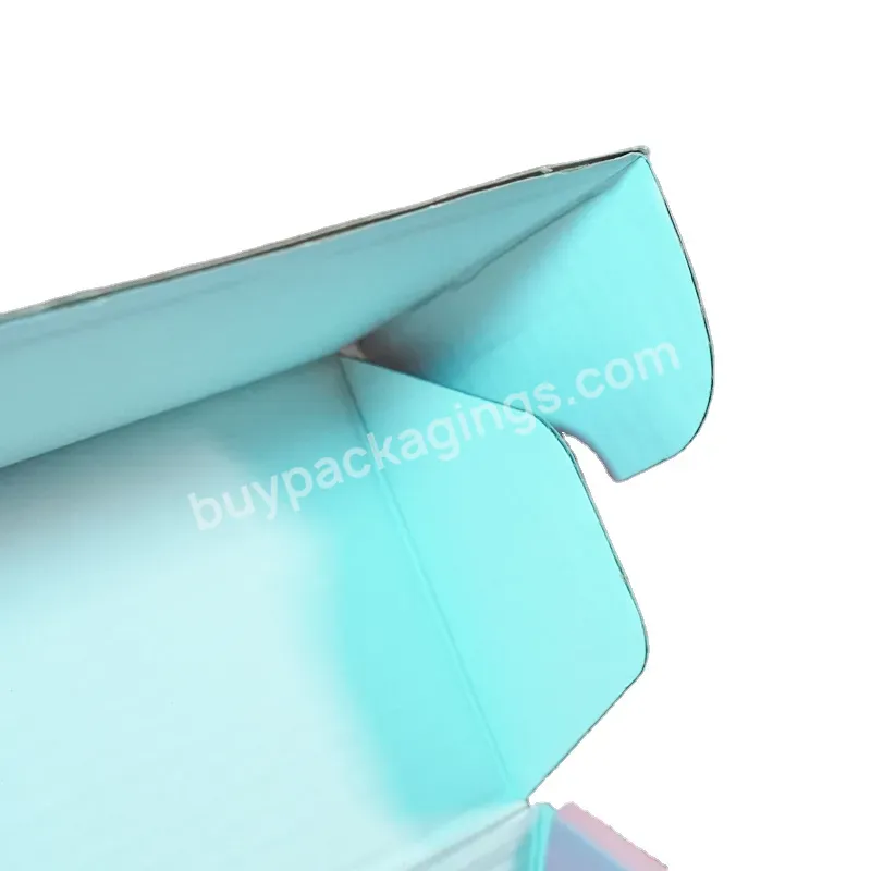 Oem Custom Eco-friendly Color Printing Corrugated Packaging Jewelry Cosmetics Paper Box