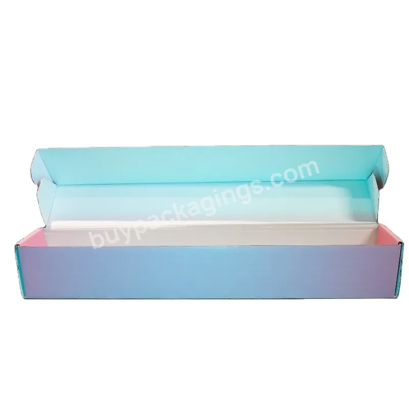 Oem Custom Eco-friendly Color Printing Corrugated Packaging Jewelry Cosmetics Paper Box