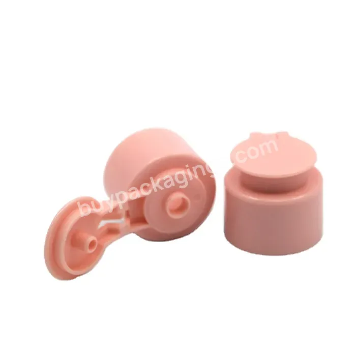 Oem Custom Factory 20/410 24/410 28/410 Plastic Pink Flip Top Cap For Lotion Bottle Manufacturer/wholesale - Buy Flip Top Cap 20/410,Flip Top Bottle Cap.