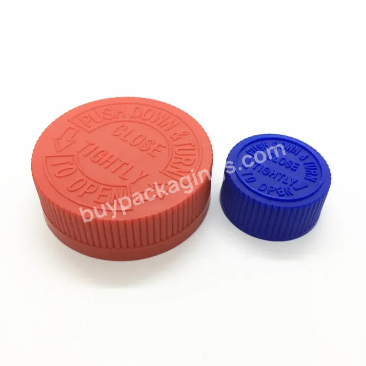 Oem Custom Factory 20mm/24mm/28mm Low Price Crc Child Resistant Cap Manufacturer/wholesale