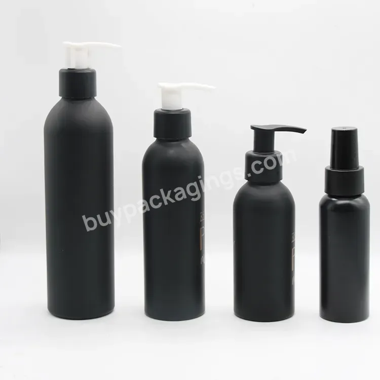 Oem Custom Factory Aluminum Fine Mist Spray Bottle,2oz Mini Metal Spray Bottle Matt Black For Essential Oils,Lotion,Etc