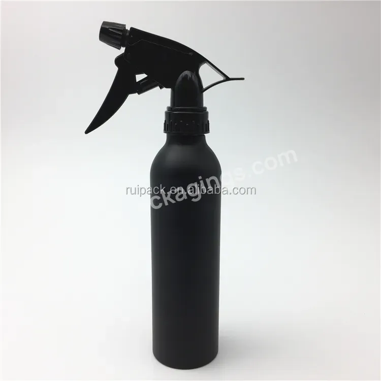 Oem Custom Factory Aluminum Fine Mist Spray Bottle,2oz Mini Metal Spray Bottle Matt Black For Essential Oils,Lotion,Etc